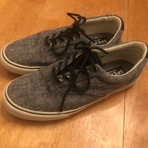 Sperry top sider lace up sneakers nice Men’s Sz 9M